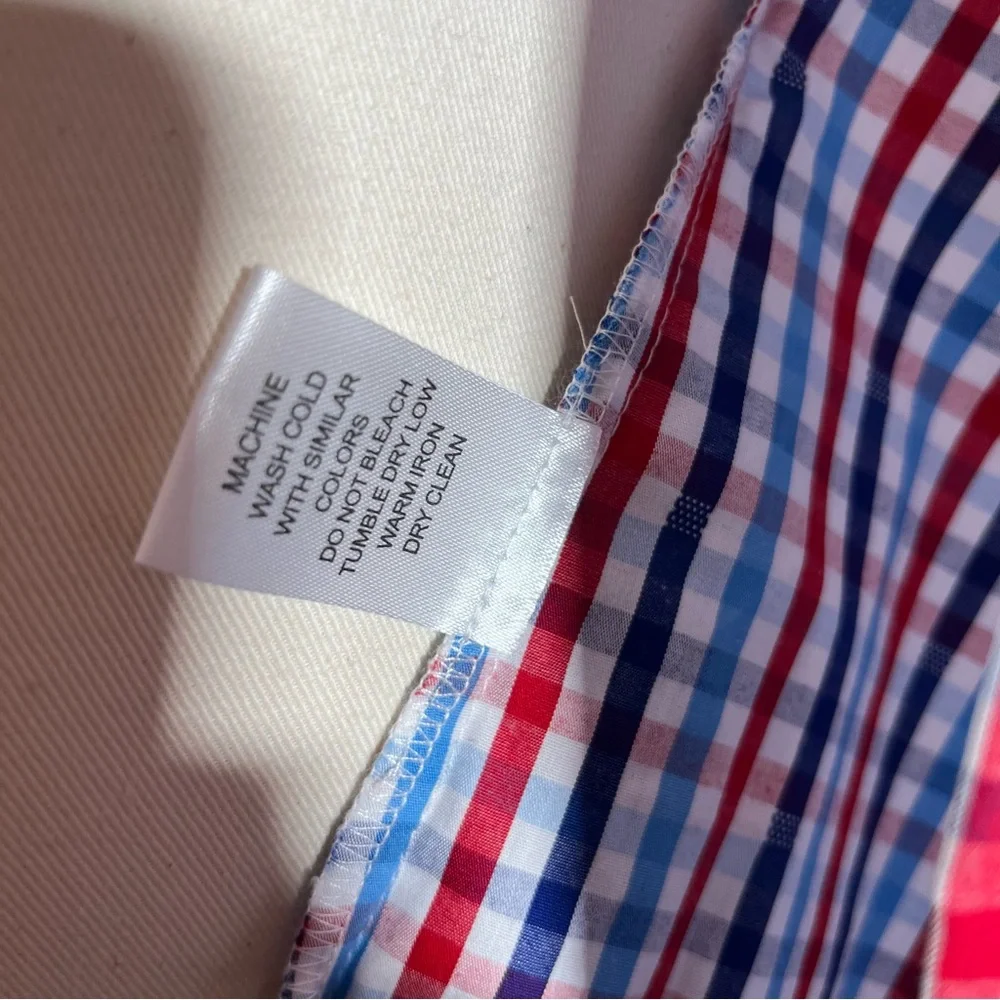 Greyson Gingham puff sleeve Peplum Feminine Western Buttondown shirt - Picture 16 of 17